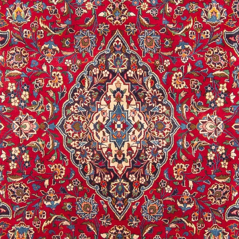 Keshan Teppich 200x307cm - Perserteppich - rot