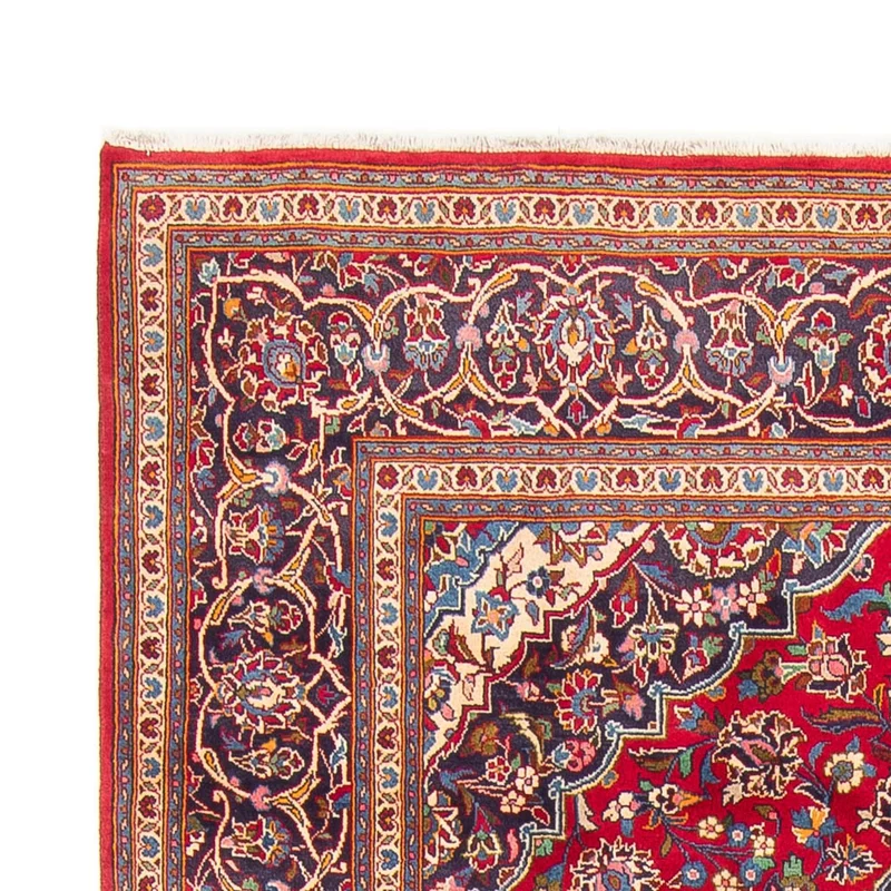 Keshan Teppich 200x307cm - Perserteppich - rot