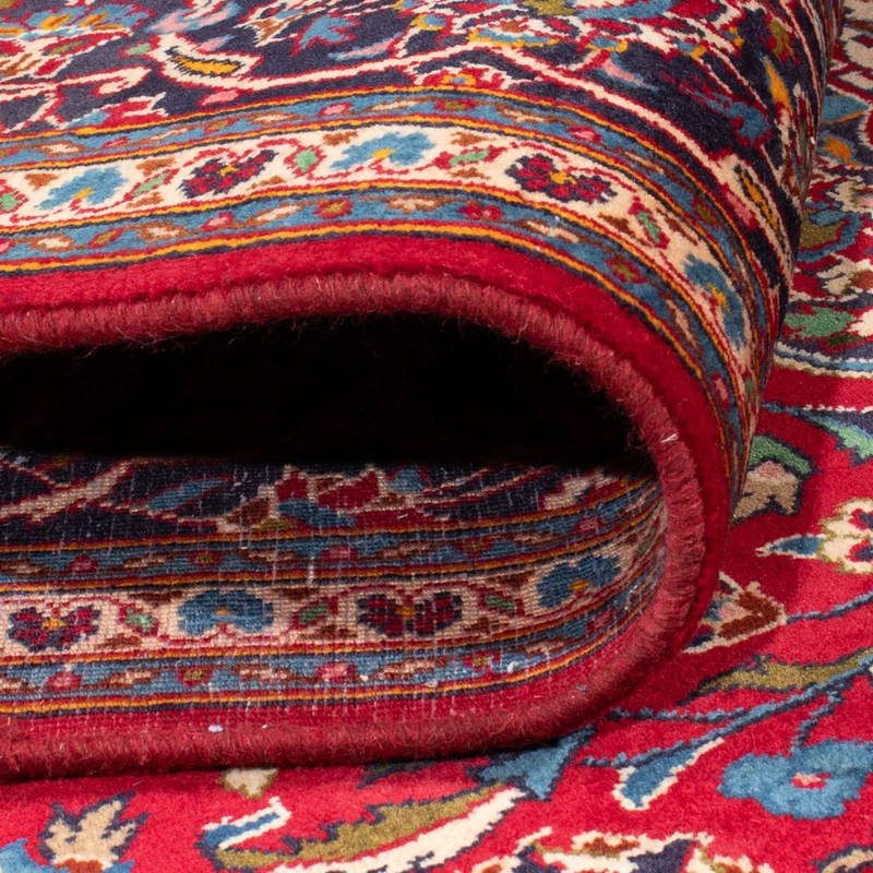 Keshan Teppich 200x307cm - Perserteppich - rot