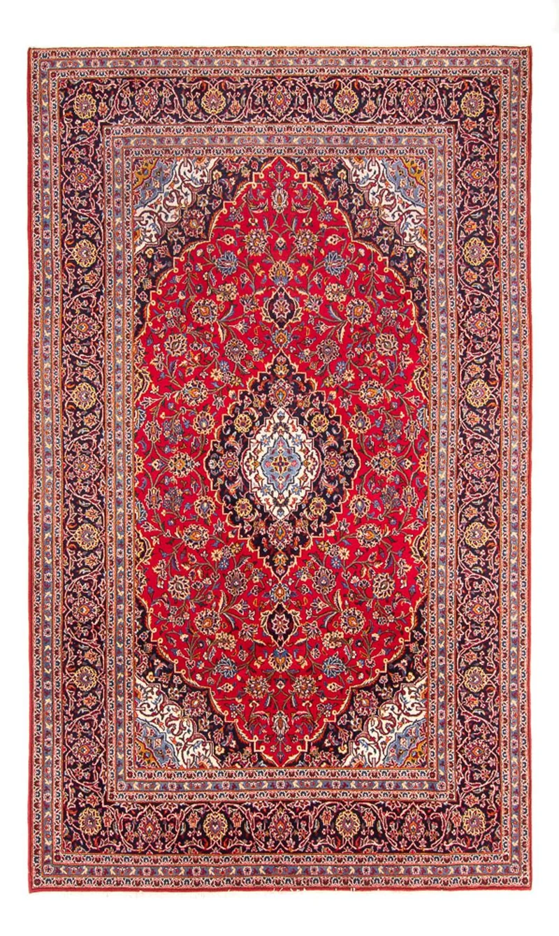 Keshan Teppich 197x313cm - Perserteppich - rot