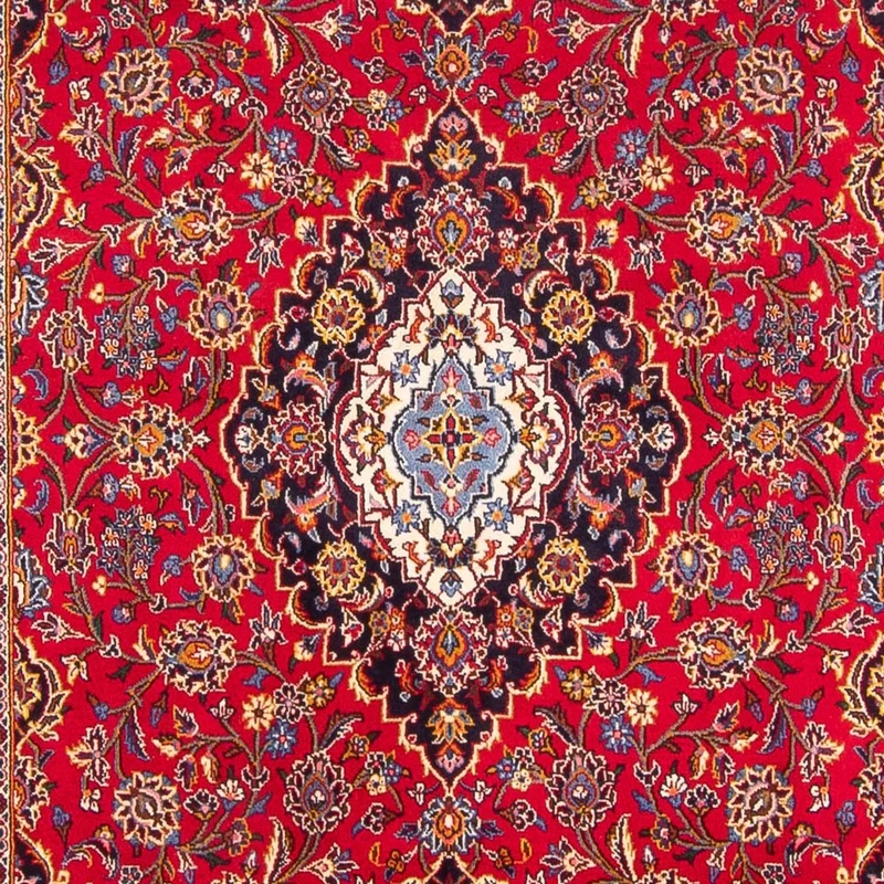 Keshan Teppich 197x313cm - Perserteppich - rot