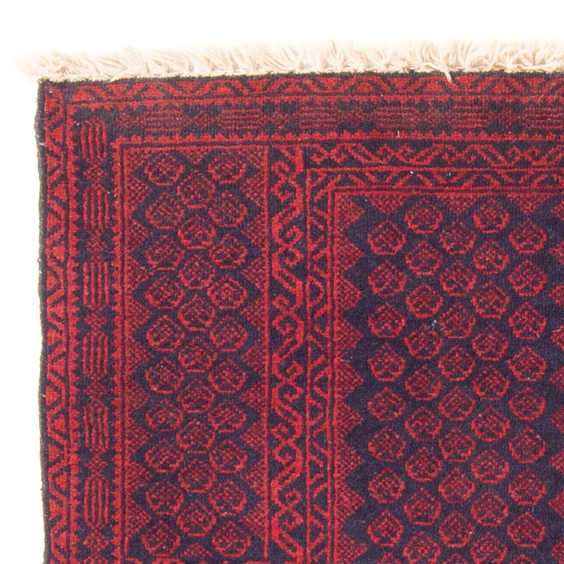 Belutsch Teppich 76x140cm - Orientteppich - blau