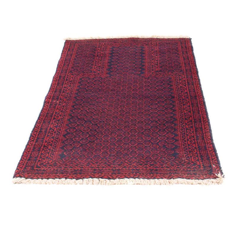 Belutsch Teppich 76x140cm - Orientteppich - blau