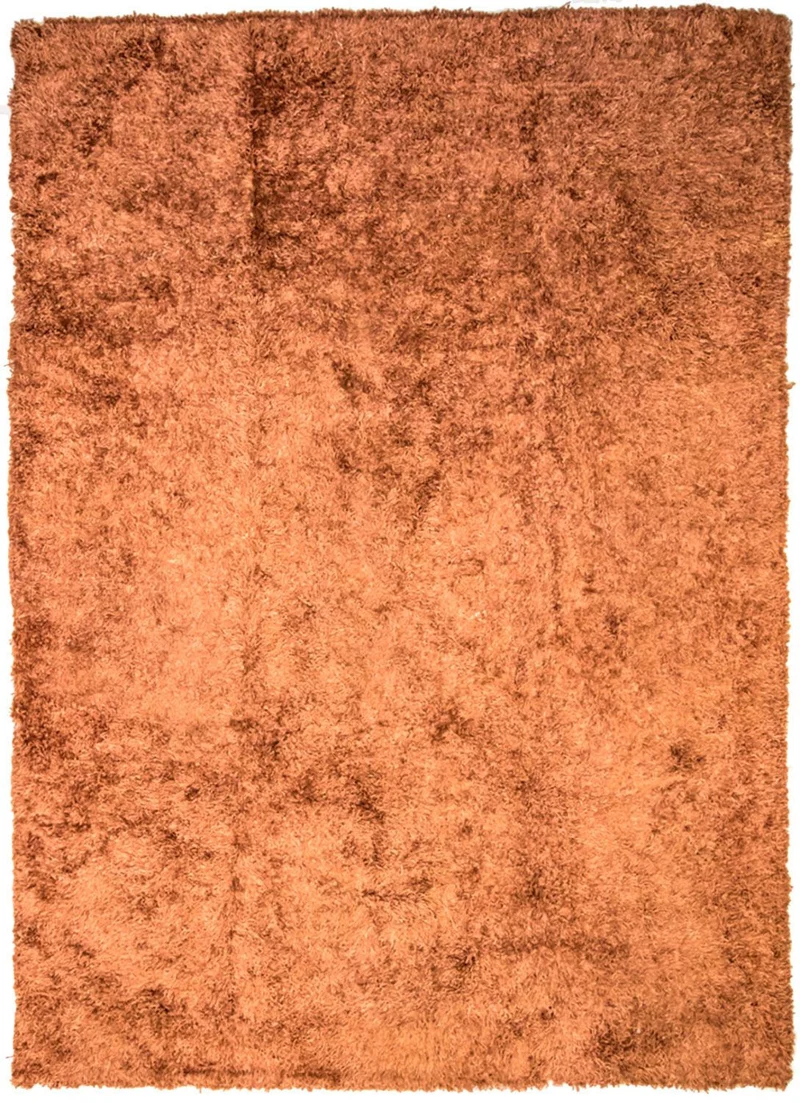 Hochflor Teppich 178x332cm - orange