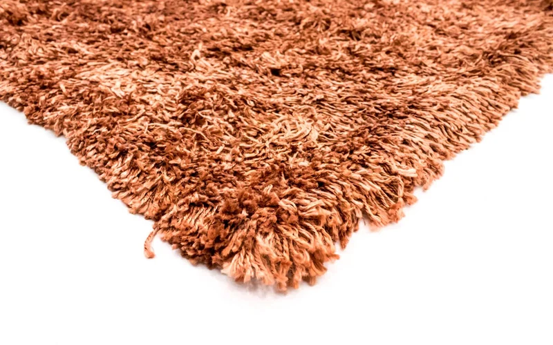Hochflor Teppich 178x332cm - orange