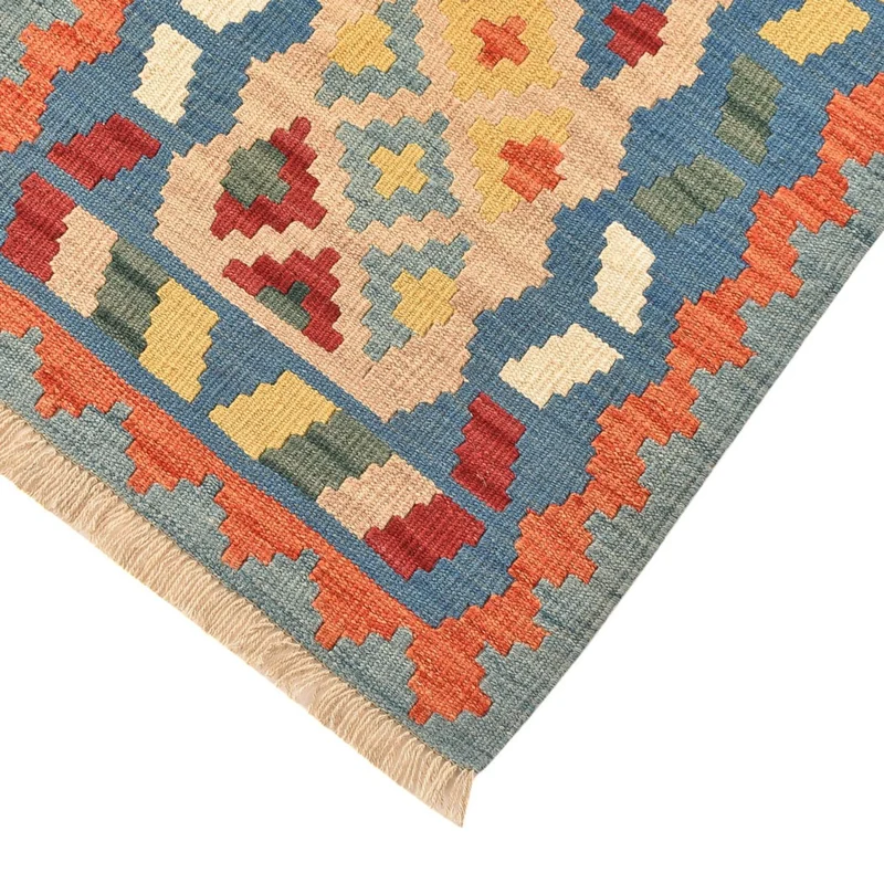Läufer Kelim - Oriental - 67 x 210 cm - mehrfarbig