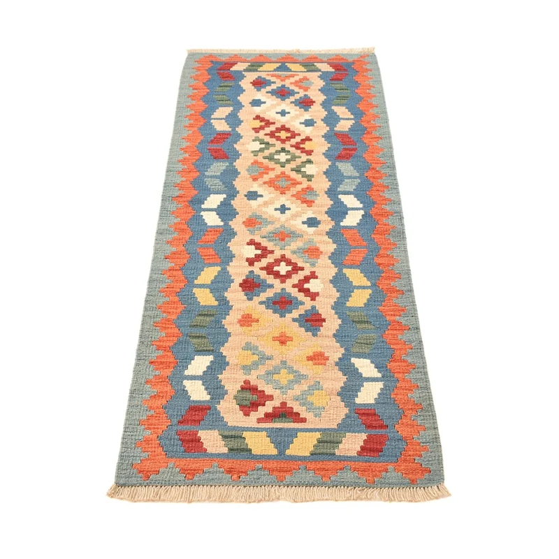 Läufer Kelim - Oriental - 67 x 210 cm - mehrfarbig