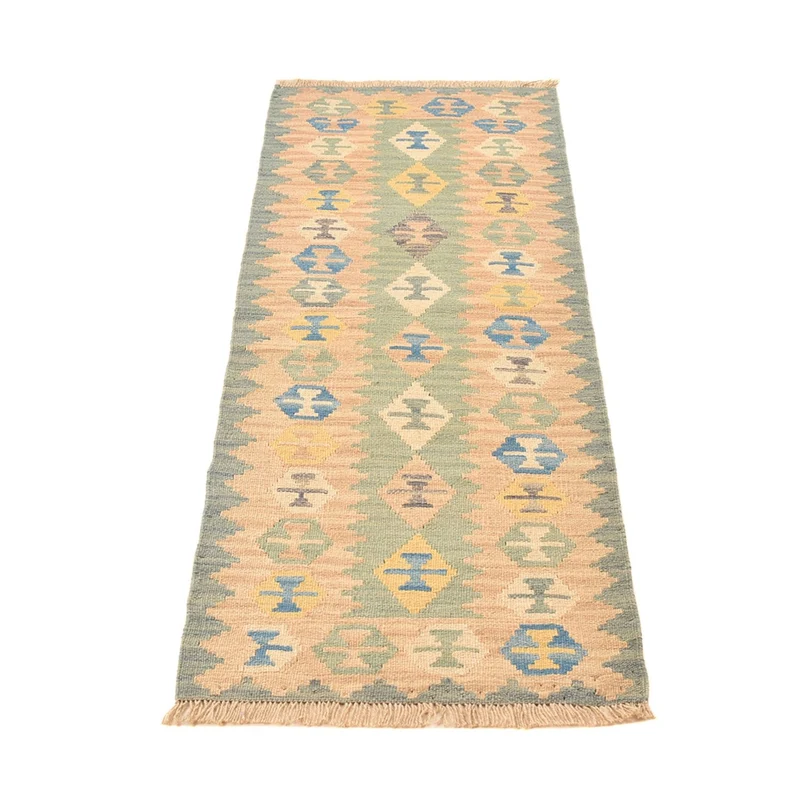 Läufer Kelim - Oriental - 60 x 195 cm - mehrfarbig