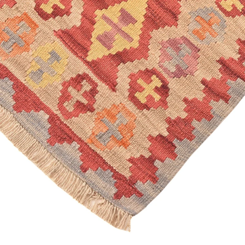 Kelim Fars Teppich 56x192cm - mehrfarbig