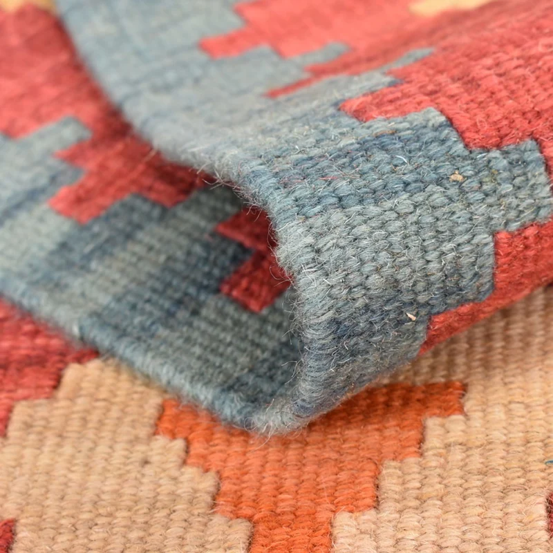 Kelim Fars Teppich 58x201cm - mehrfarbig