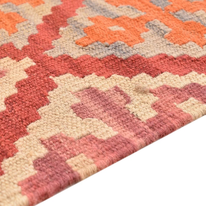 Kelim Fars Teppich 58x201cm - mehrfarbig