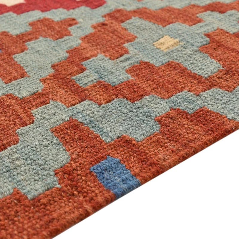 Kelim Fars Teppich 153x196cm - mehrfarbig