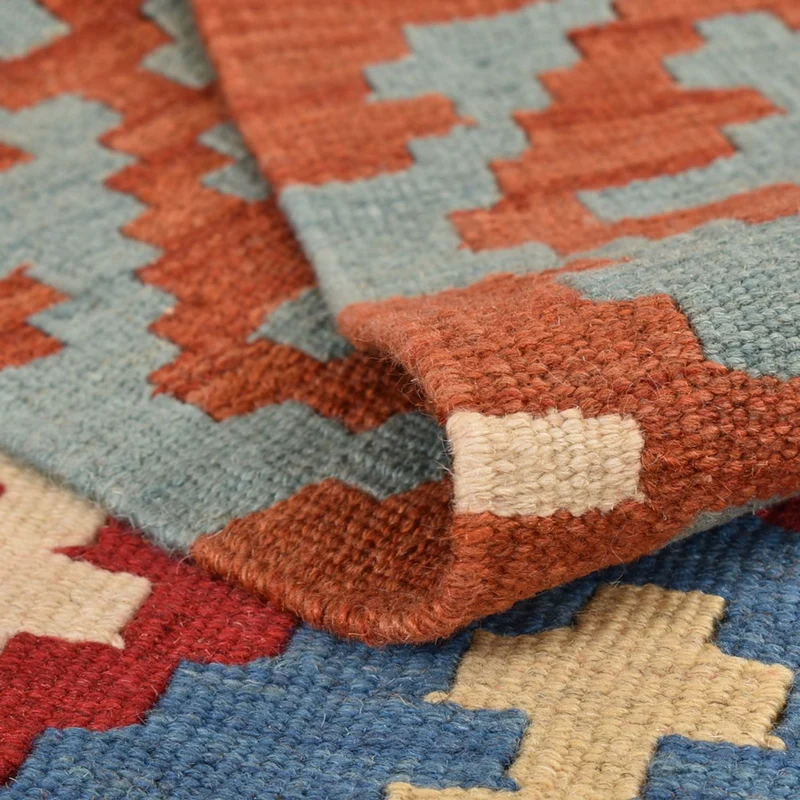 Kelim Fars Teppich 153x196cm - mehrfarbig
