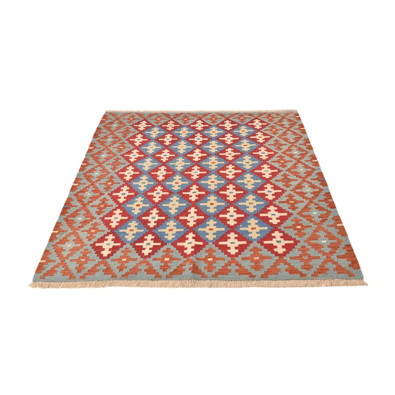 Kelim Fars Teppich 153x196cm - mehrfarbig