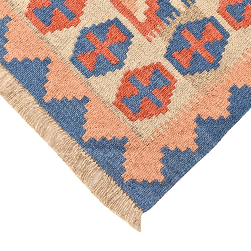 Kelim Teppich - Oriental - 147 x 203 cm - mehrfarbig