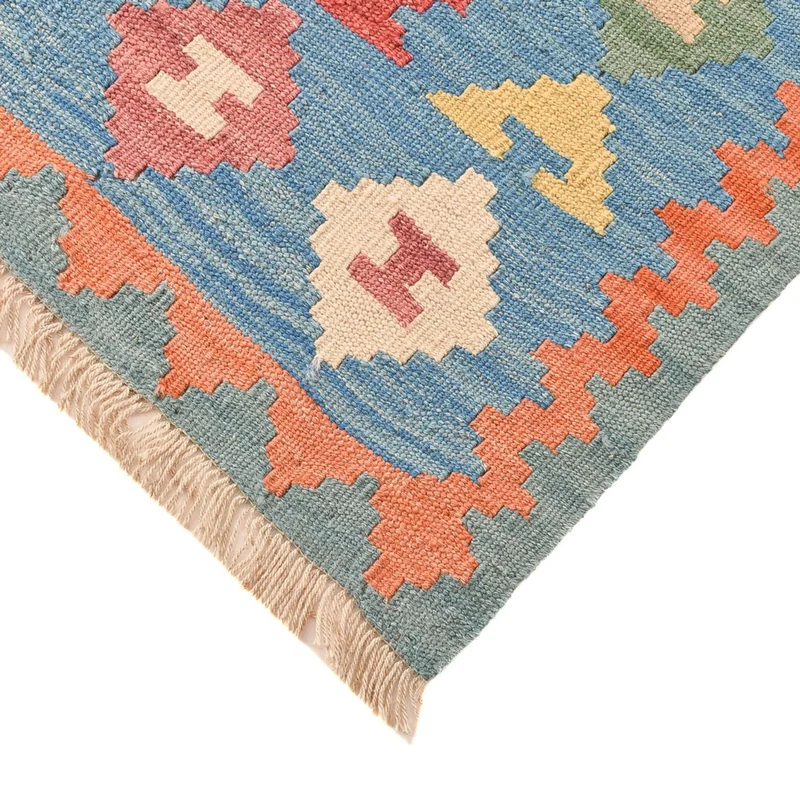 Kelim Fars Teppich 157x203cm - mehrfarbig