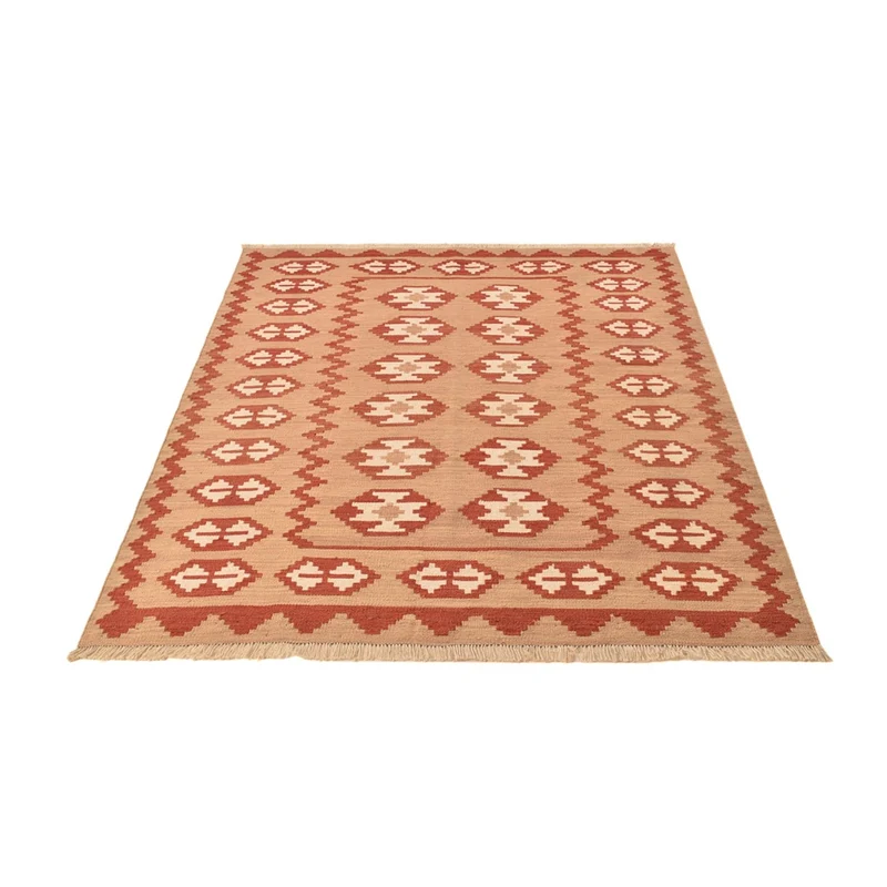 Kelim Fars Teppich 151x197cm - mehrfarbig