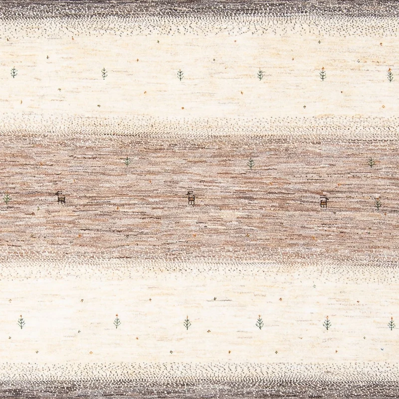 Gabbeh Teppich - Loribaft Perser - 217 x 302 cm - mehrfarbig