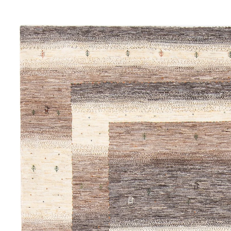 Gabbeh Teppich - Loribaft Perser - 217 x 302 cm - mehrfarbig