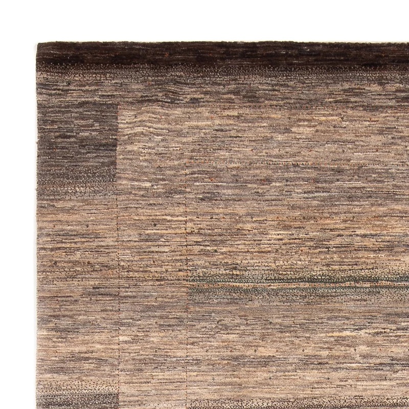 Gabbeh Teppich - Loribaft Perser - 228 x 307 cm - dunkelbeige