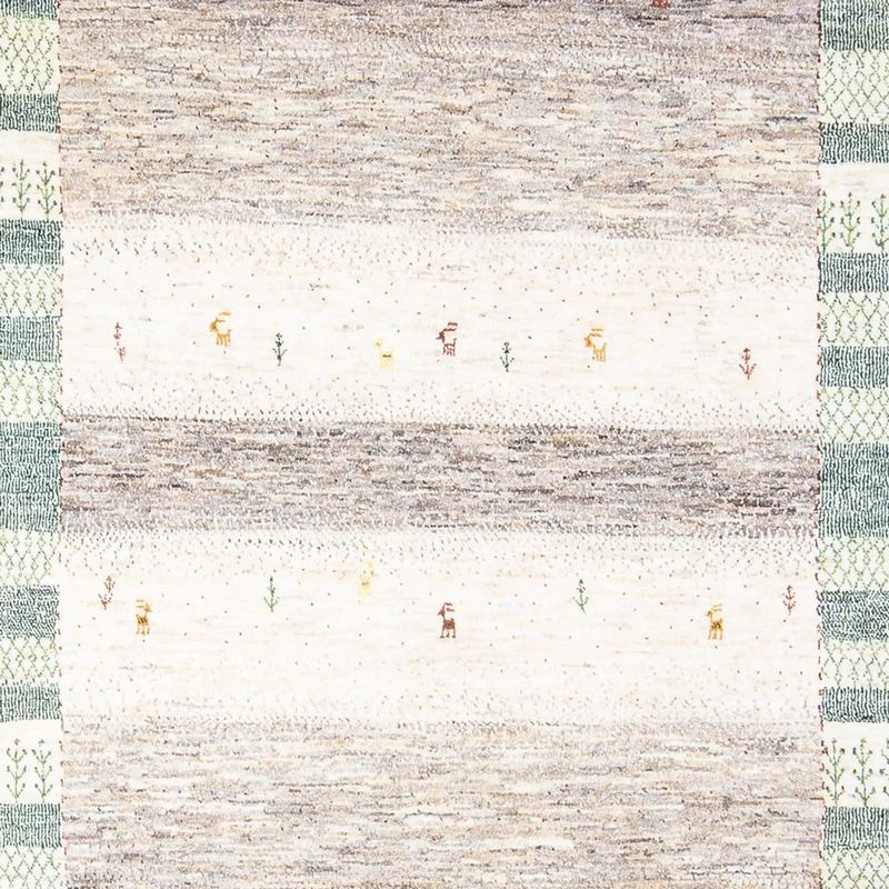 Gabbeh Teppich - Loribaft Perser - 211 x 300 cm - mehrfarbig