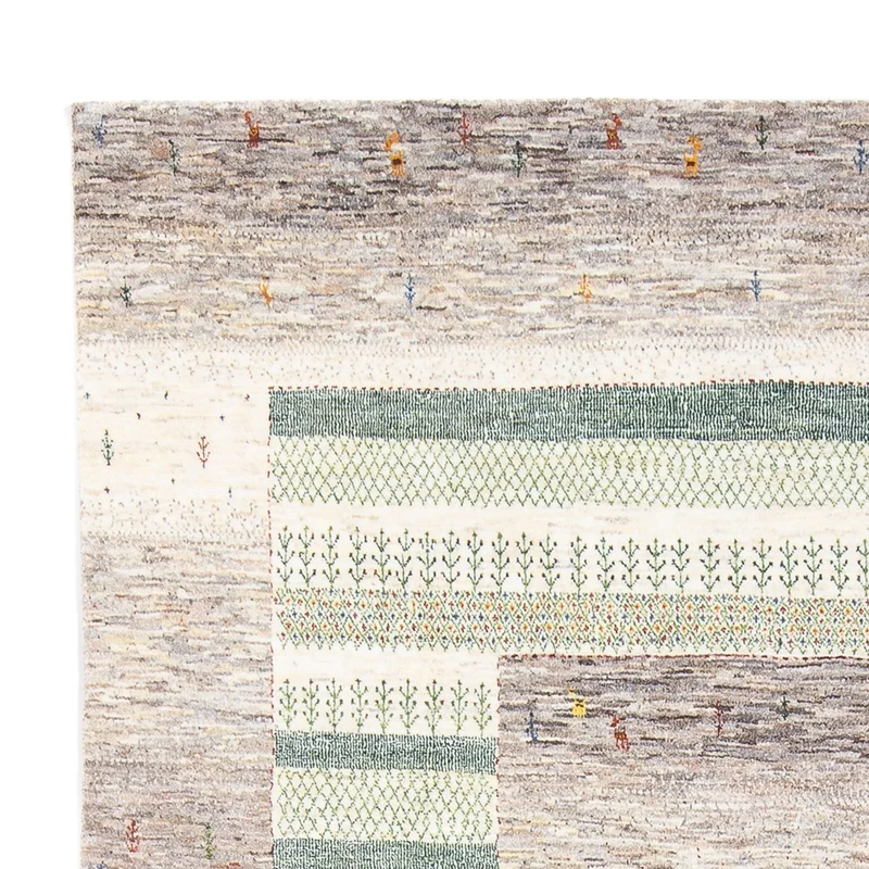 Gabbeh Teppich - Loribaft Perser - 211 x 300 cm - mehrfarbig