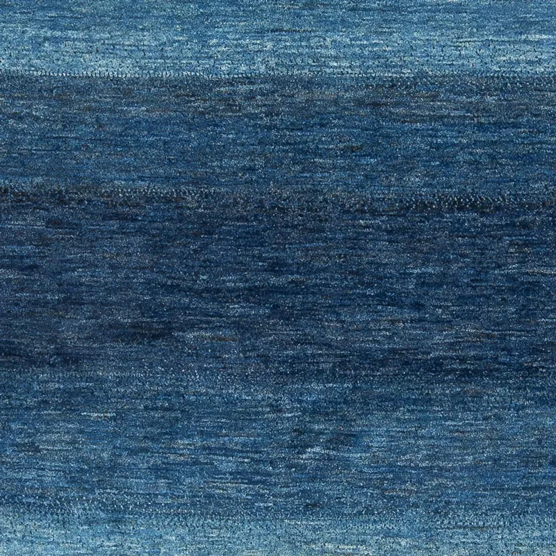 Gabbeh Teppich - Loribaft Perser - 186 x 225 cm - seeblau
