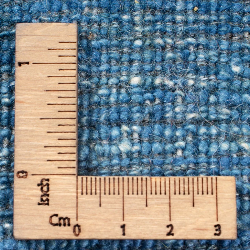 Gabbeh Teppich - Loribaft Perser - 186 x 225 cm - seeblau