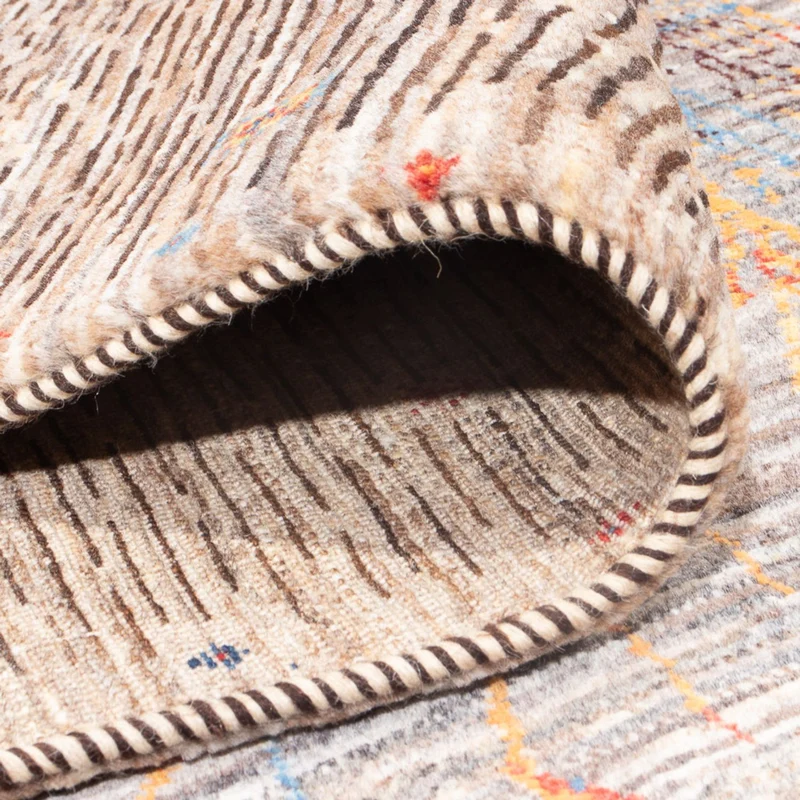 Gabbeh Teppich - Loribaft Perser - 212 x 306 cm - mehrfarbig