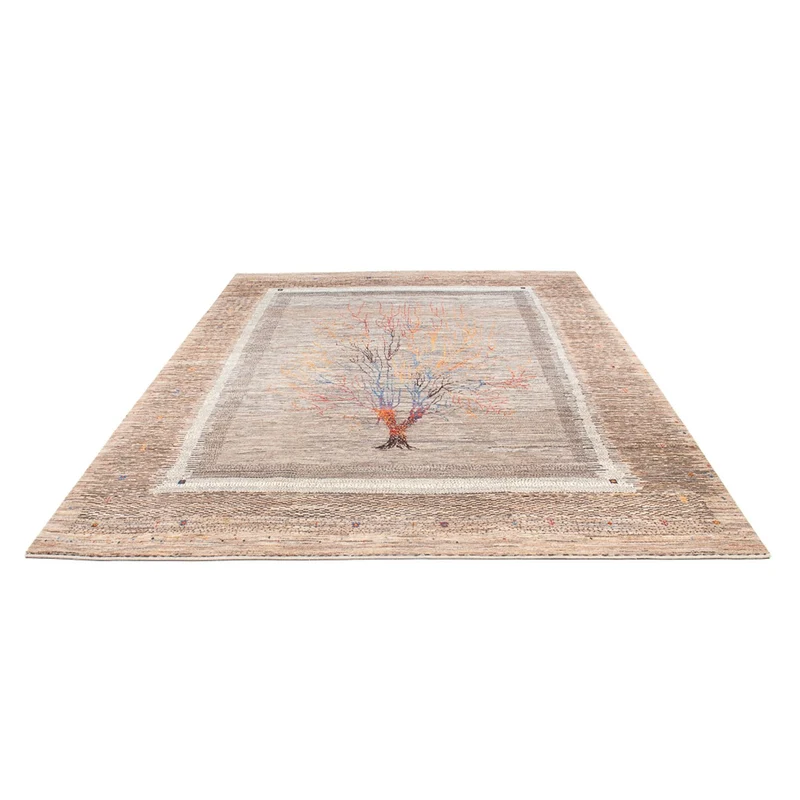 Gabbeh Teppich - Loribaft Perser - 212 x 306 cm - mehrfarbig