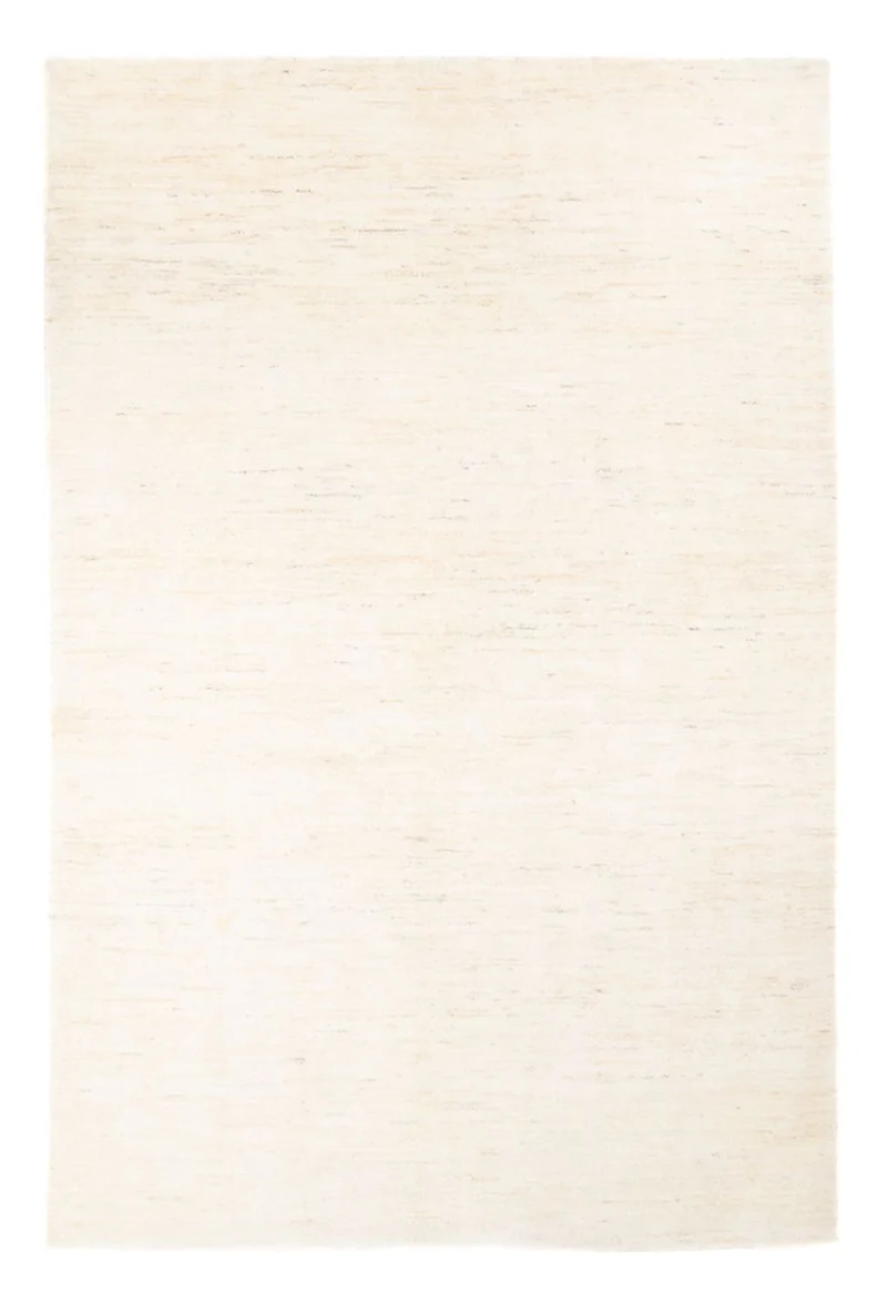 Gabbeh Teppich Softy 170x240cm - Wollteppich - hellgrau