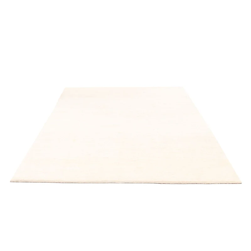Gabbeh Teppich Softy 170x240cm - Wollteppich - hellgrau