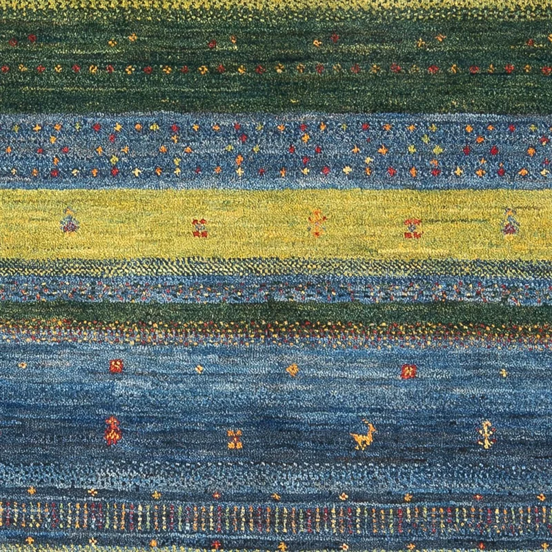 Loribaft Teppich Perser 130x197cm - Orientteppich - mehrfarbig
