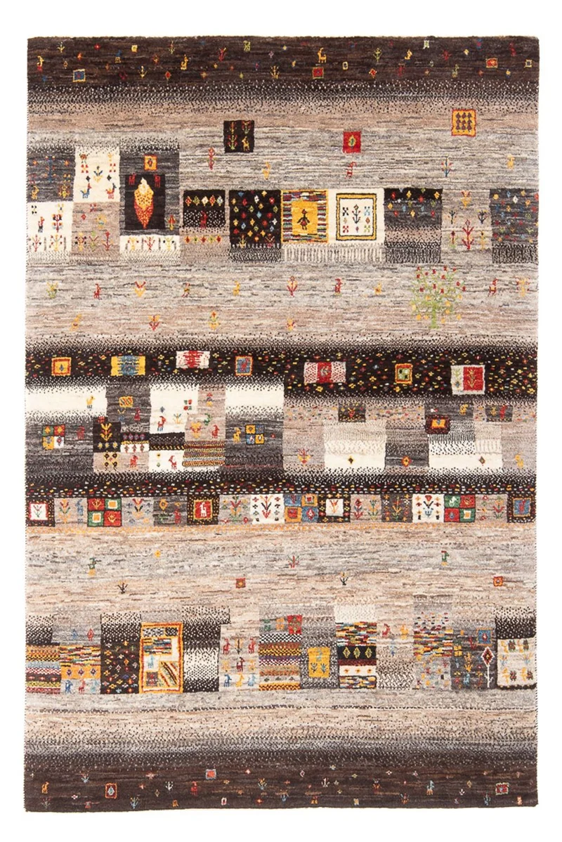 Loribaft Teppich Perser 131x196cm - Orientteppich - mehrfarbig