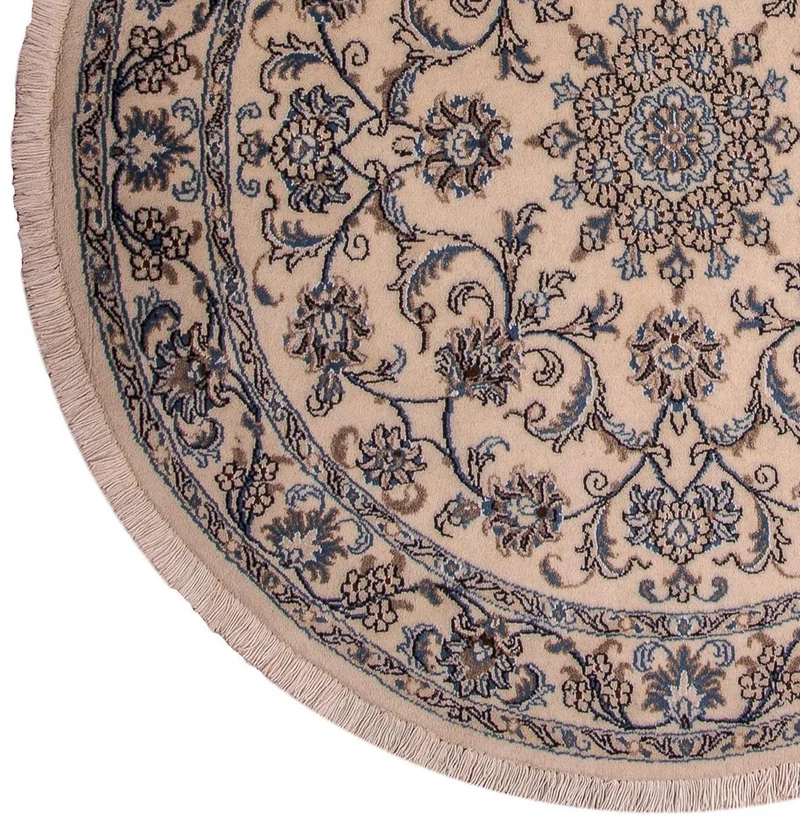 Perserteppich - Nain - Royal 150 x 150 cm Teppich Rund