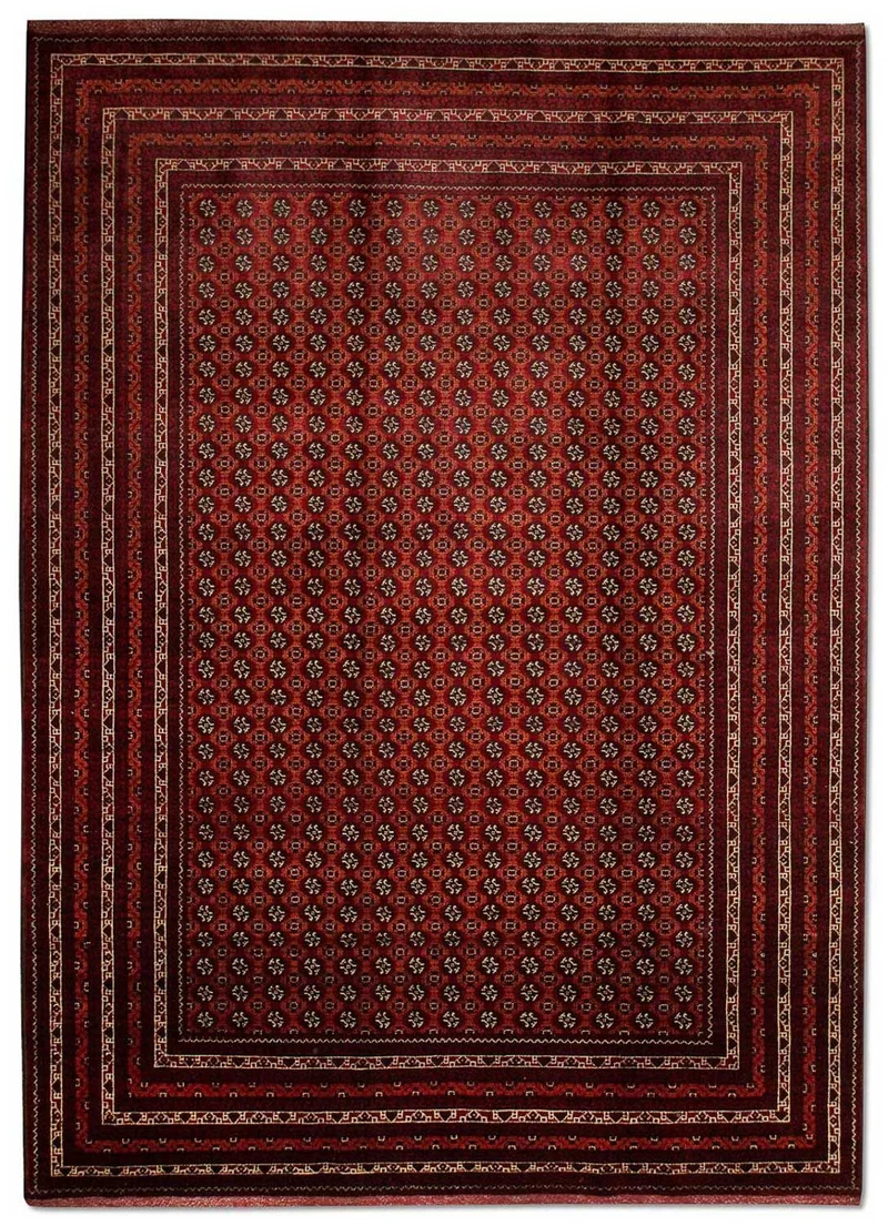 Buchara Teppich 201x293cm - Orientteppich - rot