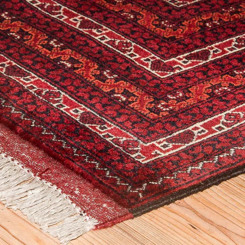 Buchara Teppich 201x293cm - Orientteppich - rot