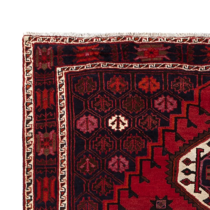 Ghashghai Teppich 174x258cm - Perserteppich - rot