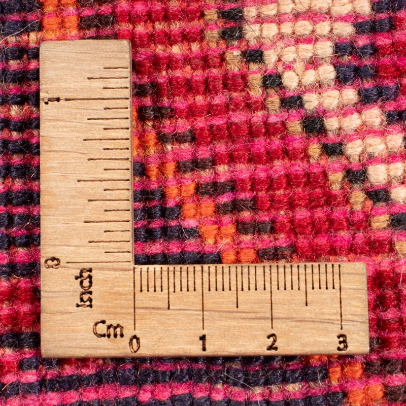 Ghashghai Teppich 141x256cm - Perserteppich - dunkelrot