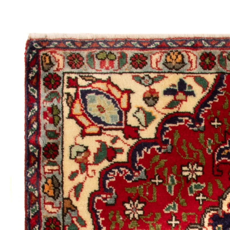 Täbriz Teppich 56x86cm - Perserteppich - rot