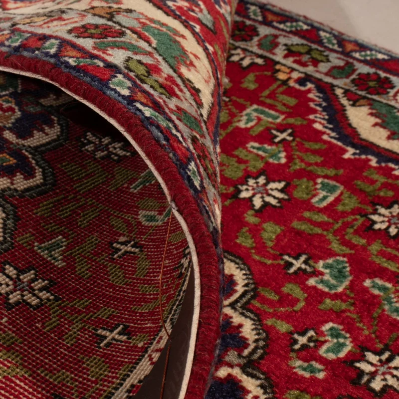 Täbriz Teppich 56x86cm - Perserteppich - rot