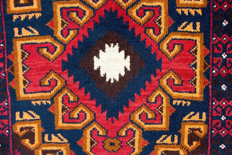 Belutsch Teppich 73x135cm - Orientteppich - mehrfarbig