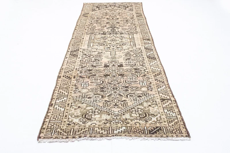Belutsch Teppich 100x295cm - Orientteppich - braun