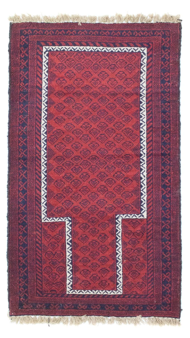 Belutsch Teppich 79x135cm - Orientteppich - rot