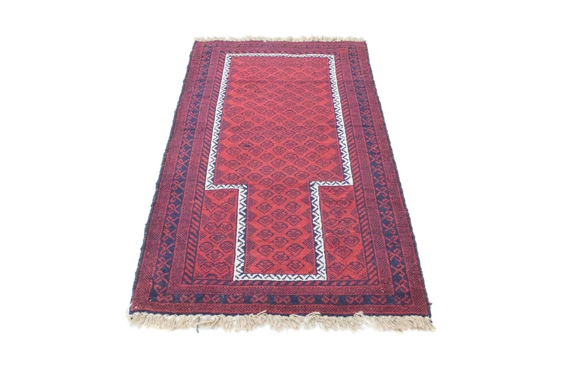 Belutsch Teppich 79x135cm - Orientteppich - rot