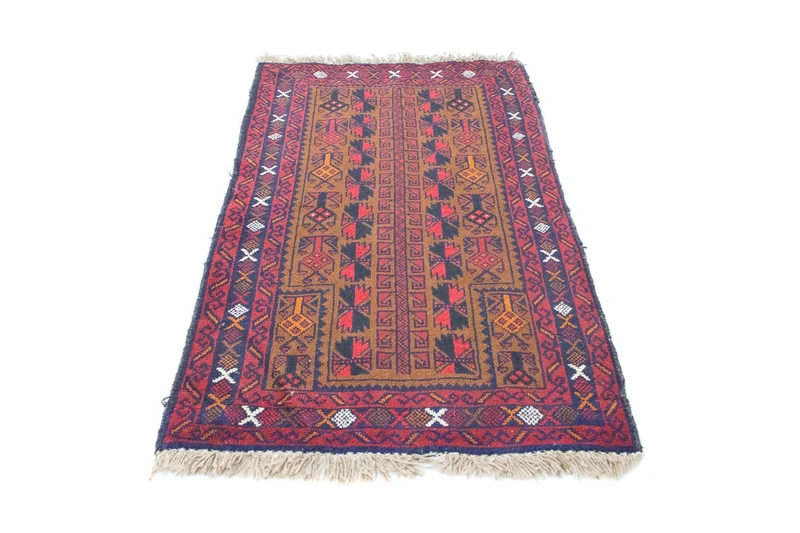 Belutsch Teppich 86x140cm - Orientteppich - braun
