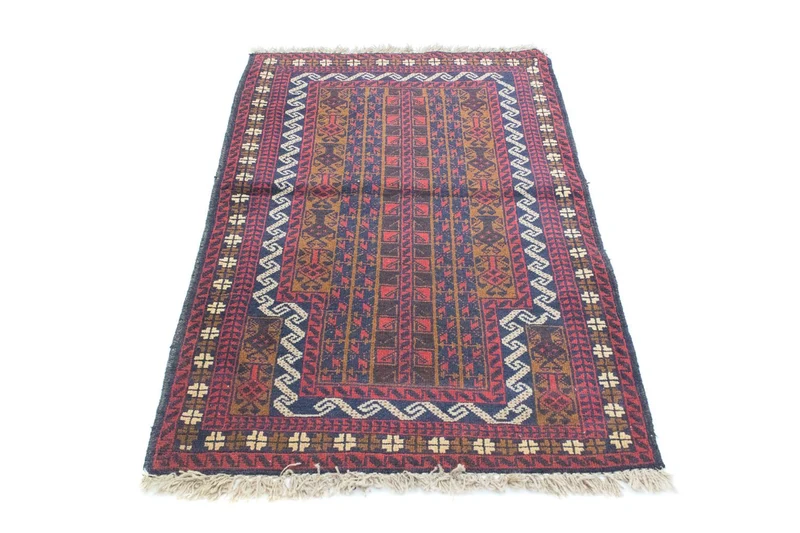 Belutsch Teppich 88x132cm - Orientteppich - braun
