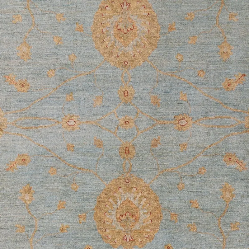 Ziegler Teppich - Modern - 208 x 298 cm - dunkelgrau