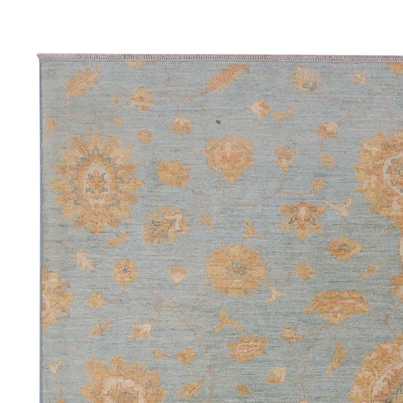 Ziegler Teppich - Modern - 206 x 297 cm - dunkelgrau
