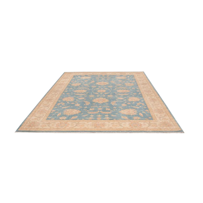 Ziegler Teppich 207x303cm - Orientteppich - blau